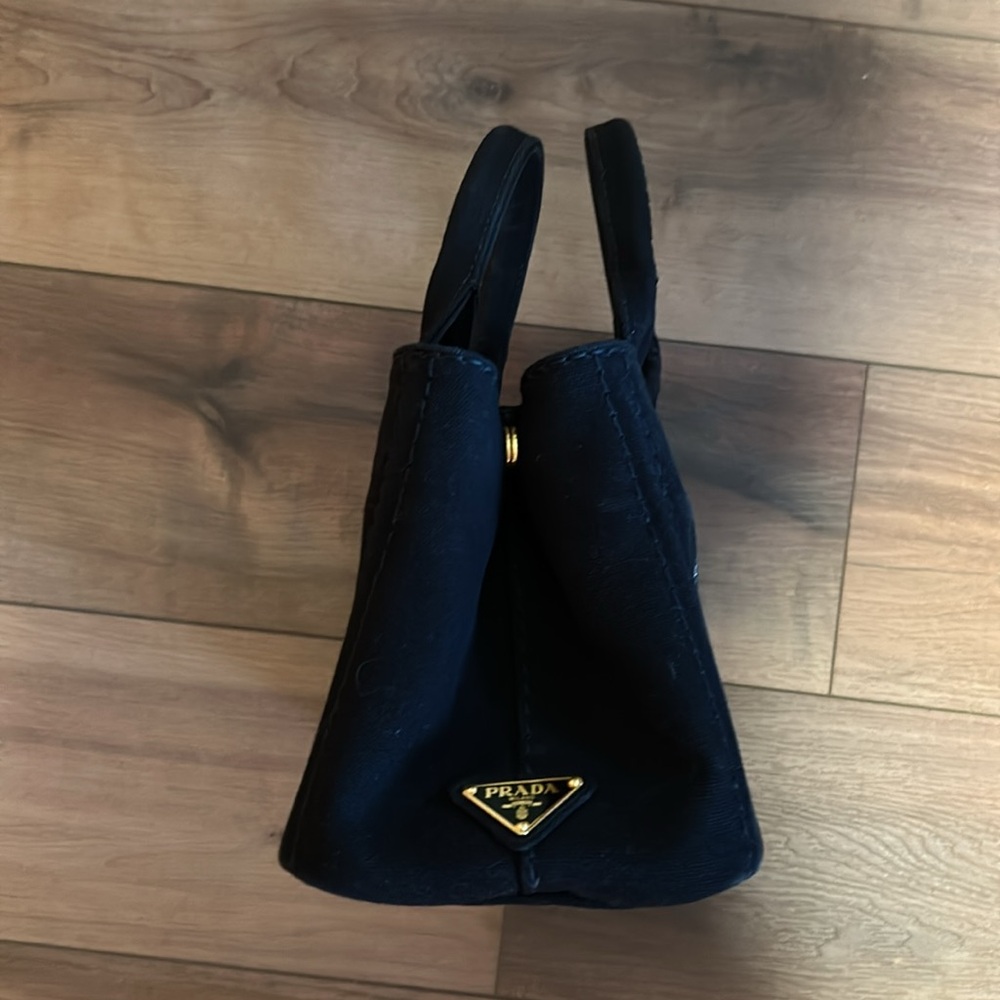 Prada small canapa bag
